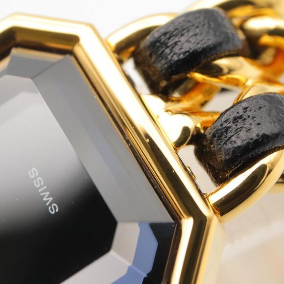 Chanel CHANEL Première M Wristwatch, Gold Plated (GP), Leather Strap, Women's... - Picture 10 of 15